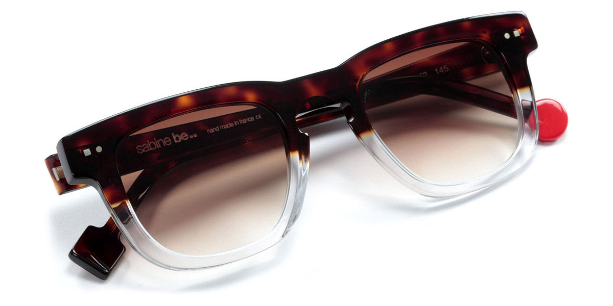 Sabine Be® Be Swag Sun SB Be Swag Sun 278 47 - Shiny Cherry Tortoise / Shiny Crystal Sunglasses