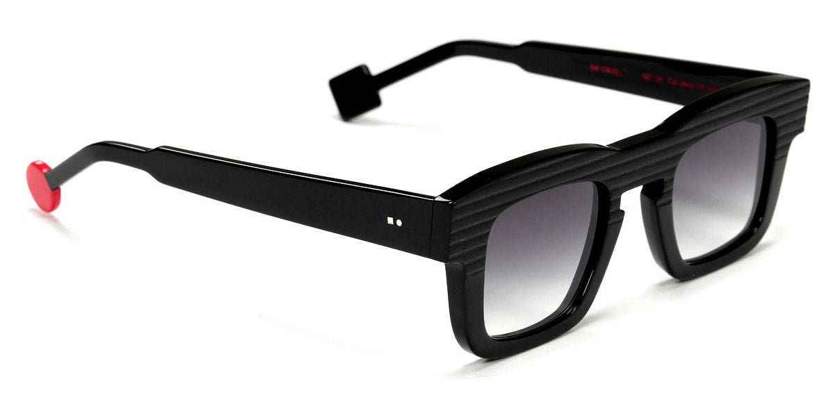 Sabine Be® Be Swag XL Sun SB Be Swag XL Sun black18  - Matte Black Corduroy / Shiny Black Sunglasses