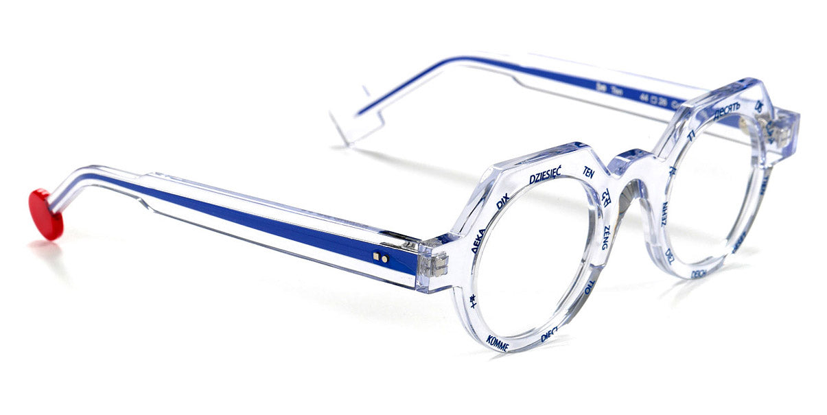 Sabine Be® Be Ten SB Be Ten 644 44 - Shiny Crystal / Majorelle Blue Eyeglasses