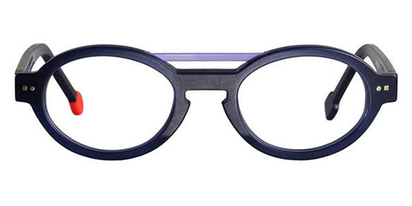 Sabine Be® Be Trendy SB Be Trendy 02 49 - Matte Navy Blue / Satin Light Purple Eyeglasses