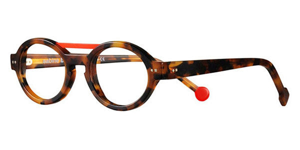 Sabine Be® Be Trendy SB Be Trendy 08 49 - Matte Fawn Tortoise / Satin Neon Orange Eyeglasses