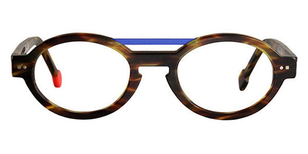 Sabine Be® Be Trendy SB Be Trendy 30 49 - Matte Veined Tortoise / Satin Blue Klein Eyeglasses