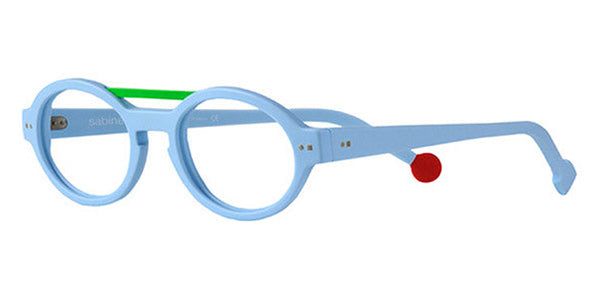 Sabine Be® Be Trendy SB Be Trendy 63 49 - Matte Baby Blue / Satin Neon Green Eyeglasses