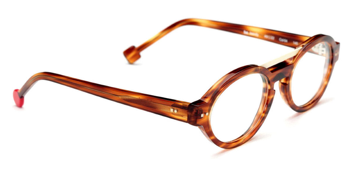 Sabine Be® Be Trendy SB Be Trendy 64 49 - Shiny Blonde Veined Tortoise / Satin Ivory Eyeglasses