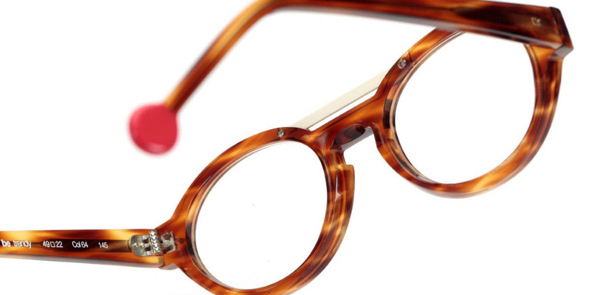 Sabine Be® Be Trendy SB Be Trendy 64 49 - Shiny Blonde Veined Tortoise / Satin Ivory Eyeglasses