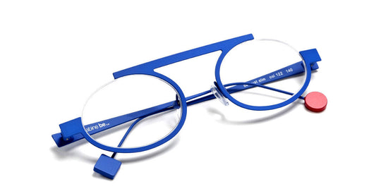 Sabine Be® Be Trust Slim SB Be Trust Slim 122 49 - Satin Blue Klein Eyeglasses