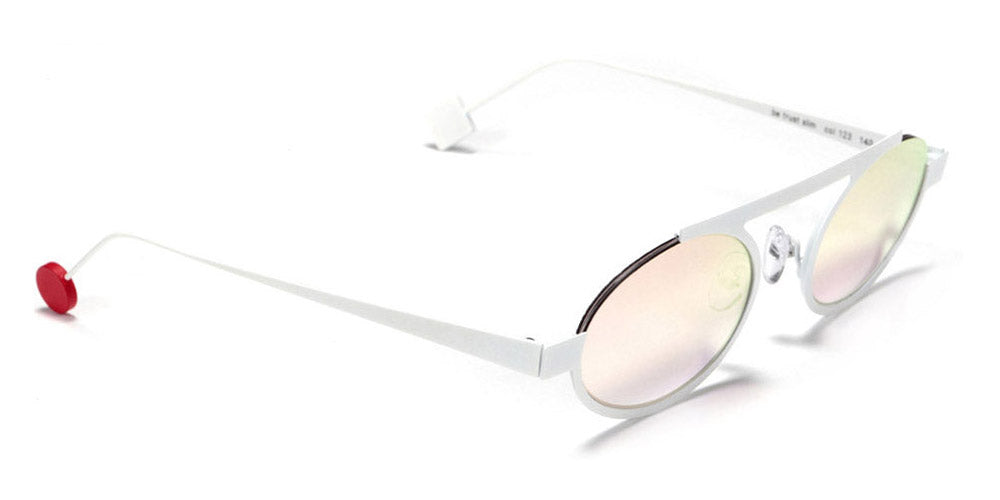 Sabine Be® Be Trust Slim Sun SB Be Trust Slim Sun 123 49 - Satin White Sunglasses