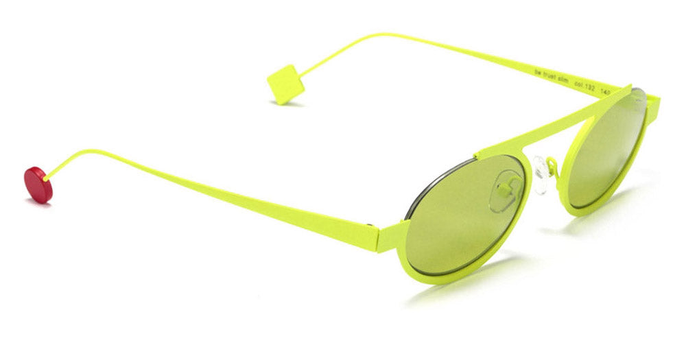 Sabine Be® Be Trust Slim Sun SB Be Trust Slim Sun 132 49 - Satin Neon Yellow Sunglasses