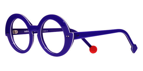 Sabine Be® Be Val De Loire SB Be Val De Loire 179 51 - Shiny Translucent Purple / White / Shiny Translucent Purple Eyeglasses