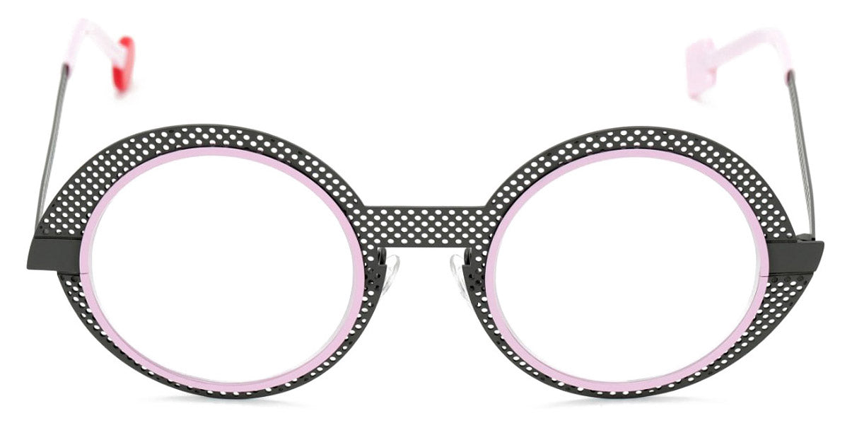 Sabine Be® Be Val De Loire Hole SB Be Val De Loire Hole 492 50 - Perforated Satin Taupe / Baby Pink Satin Eyeglasses