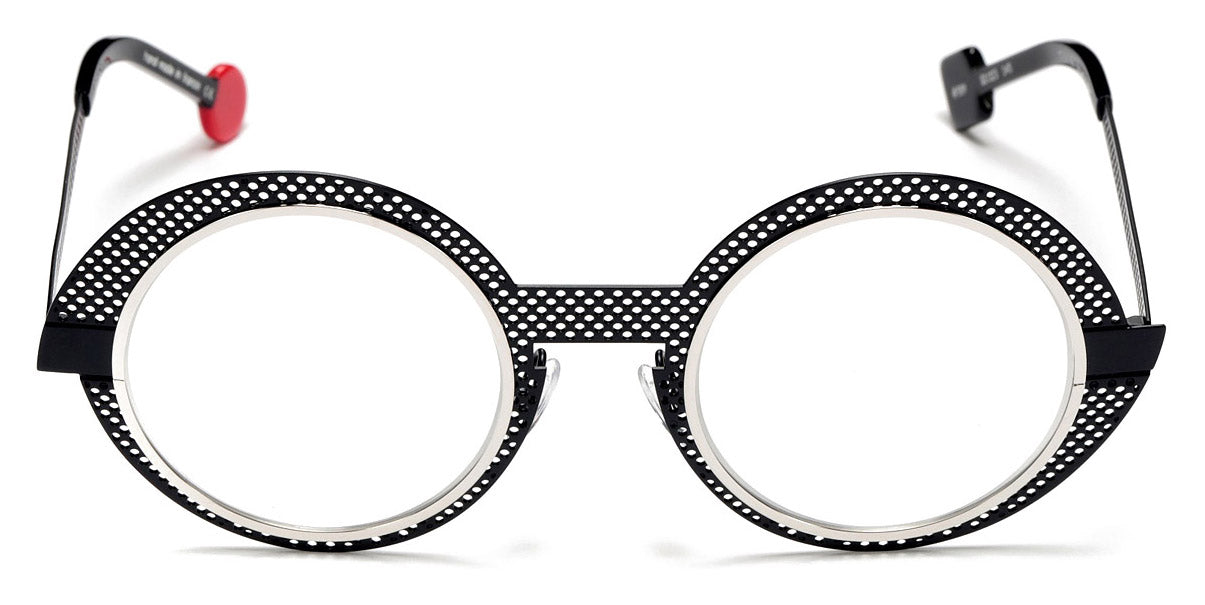 Sabine Be® Be Val De Loire Hole SB Be Val De Loire Hole 509 50 - Satin Midnight Blue Perforated / Polished Palladium Eyeglasses