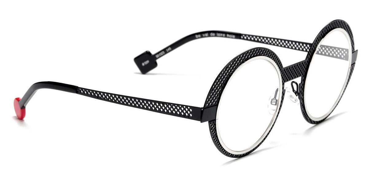 Sabine Be® Be Val De Loire Hole SB Be Val De Loire Hole 509 50 - Satin Midnight Blue Perforated / Polished Palladium Eyeglasses