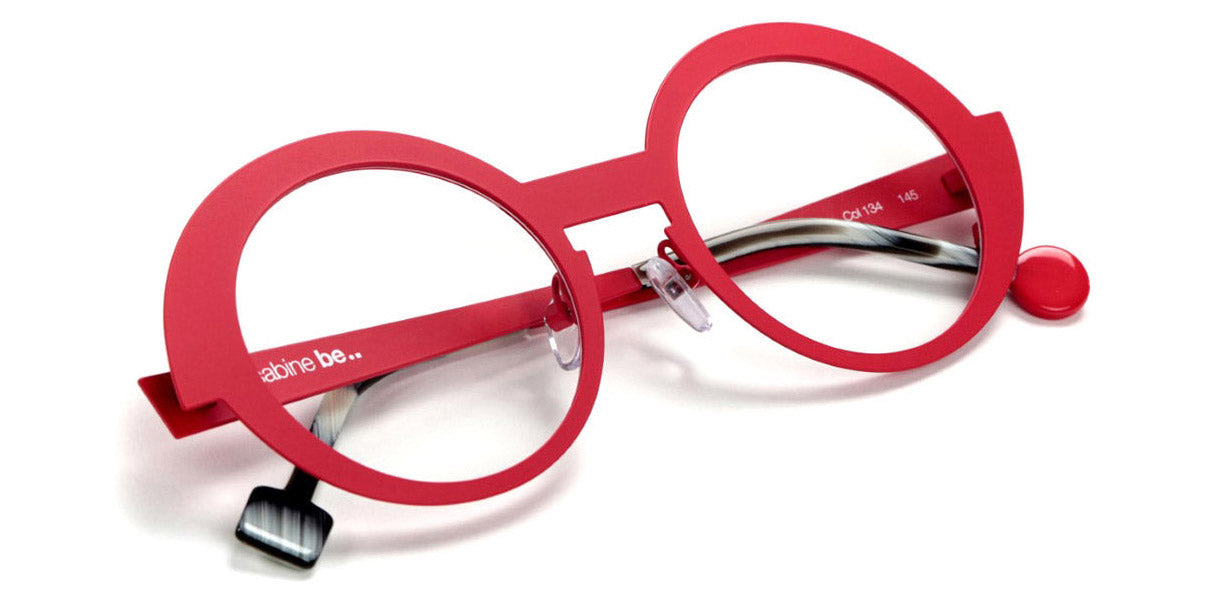 Sabine Be® Be Val De Loire Slim SB Be Val De Loire Slim 134 50 - Satin Red Eyeglasses