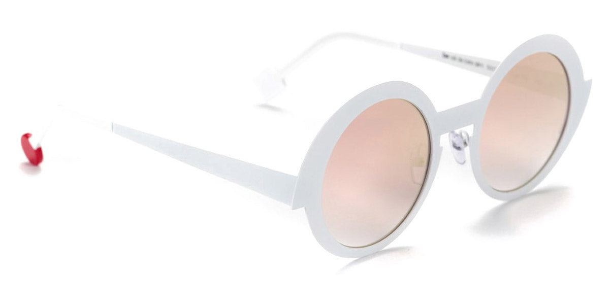 Sabine Be® Be Val De Loire Slim Sun SB Be Val De Loire Slim Sun 123 50 - Satin White Sunglasses