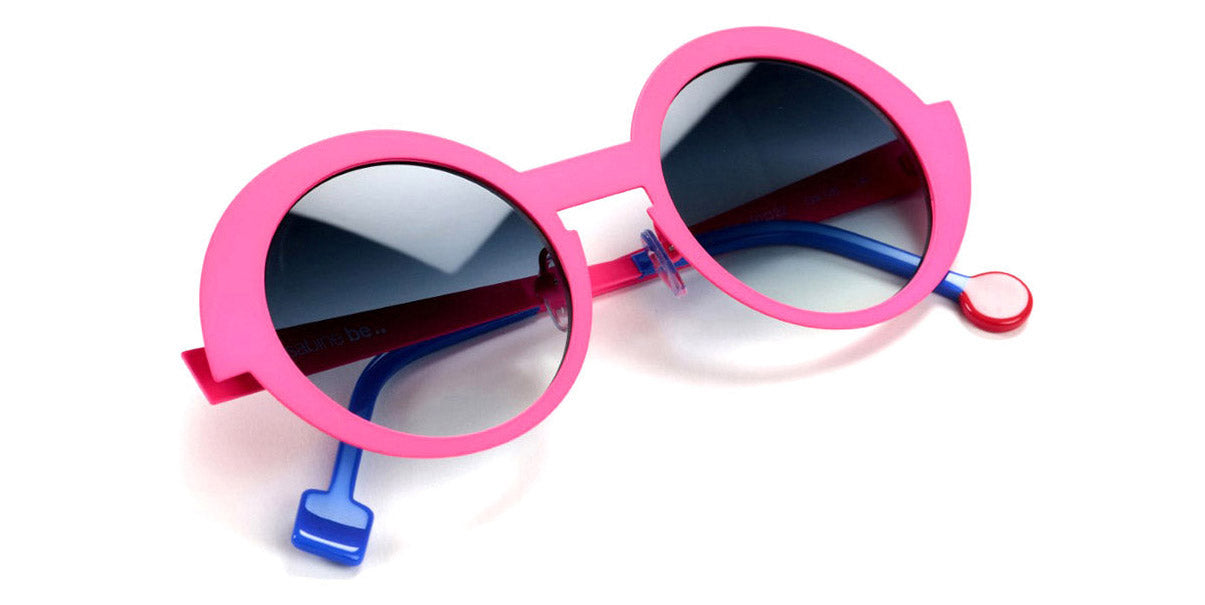 Sabine Be® Be Val De Loire Slim Sun SB Be Val De Loire Slim Sun 126 50 - Satin Neon Pink Sunglasses