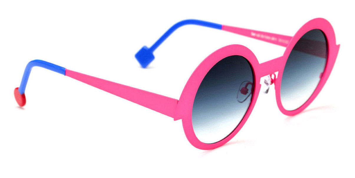 Sabine Be® Be Val De Loire Slim Sun SB Be Val De Loire Slim Sun 126 50 - Satin Neon Pink Sunglasses