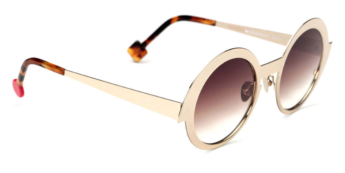 Sabine Be® Be Val De Loire Slim Sun SB Be Val De Loire Slim Sun 129 50 - Polished Pale Gold Sunglasses