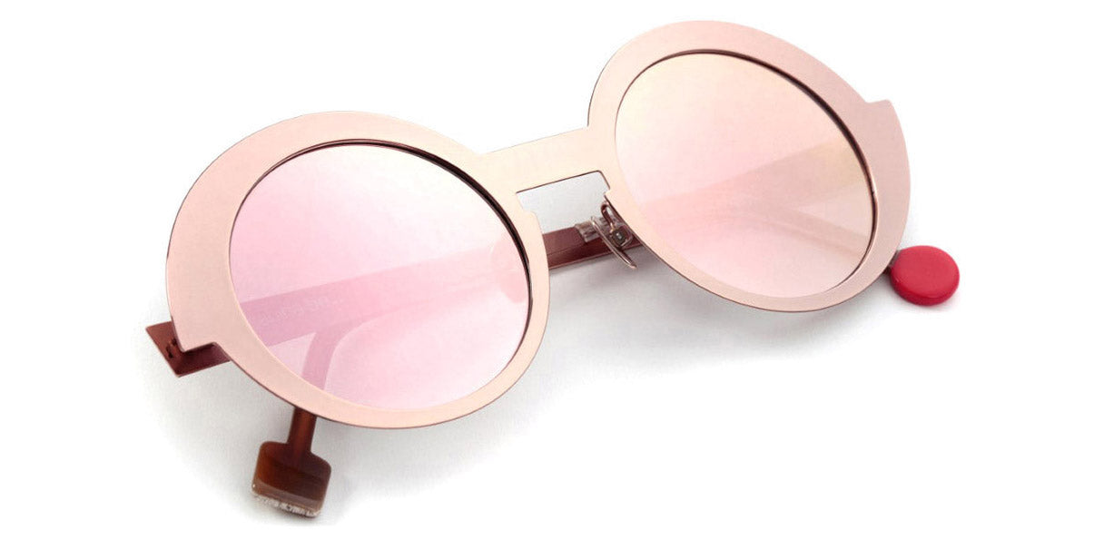 Sabine Be® Be Val De Loire Slim Sun SB Be Val De Loire Slim Sun 140 50 - Polished Rose Gold Sunglasses