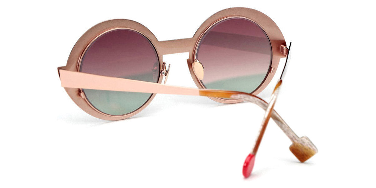 Sabine Be® Be Val De Loire Slim Sun SB Be Val De Loire Slim Sun 140 50 - Polished Rose Gold Sunglasses