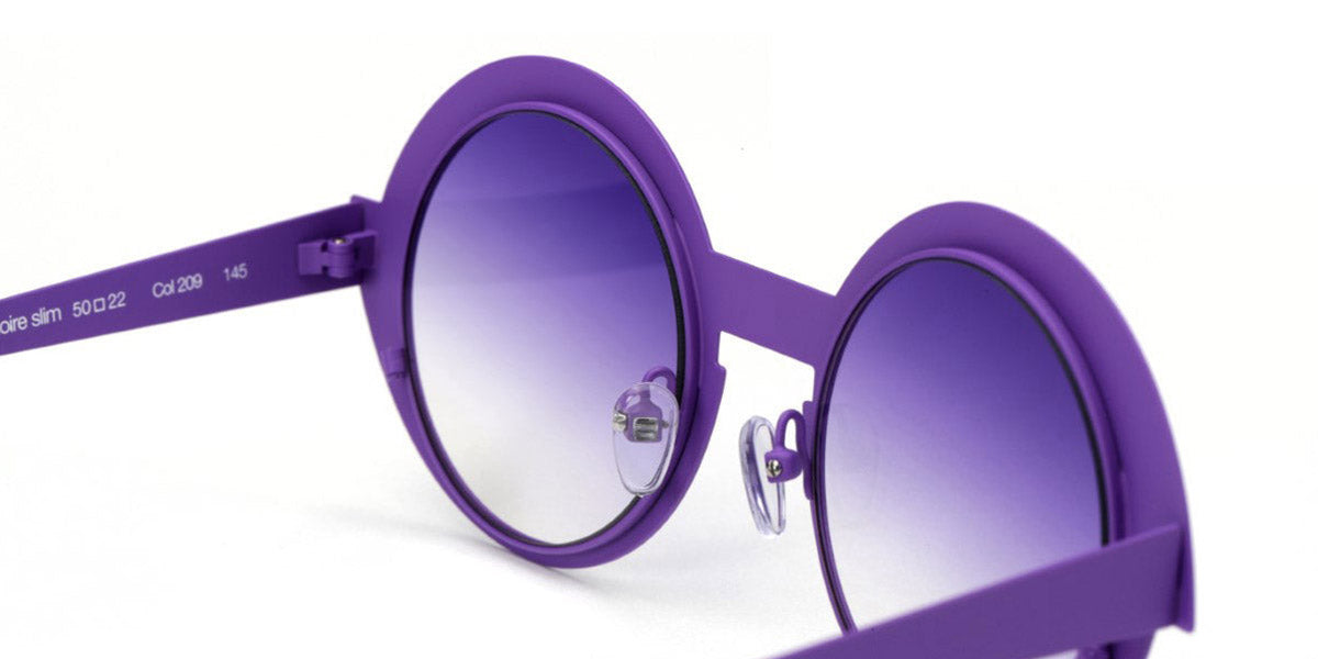 Sabine Be® Be Val De Loire Slim Sun SB Be Val De Loire Slim Sun 209 50 - Satin Purple Sunglasses