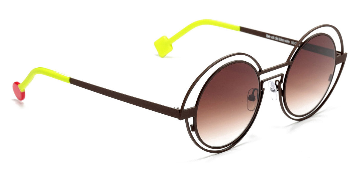 Sabine Be® Be Val De Loire Wire Sun SB Be Val De Loire Wire Sun 205 50 - Satin Dark Choco Sunglasses