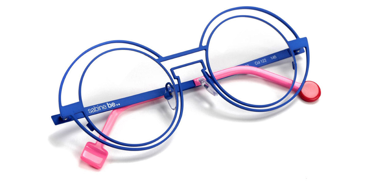 Sabine Be® Be Val De Loire Wire SB Be Val De Loire Wire 122 50 - Satin Blue Majorelle Eyeglasses