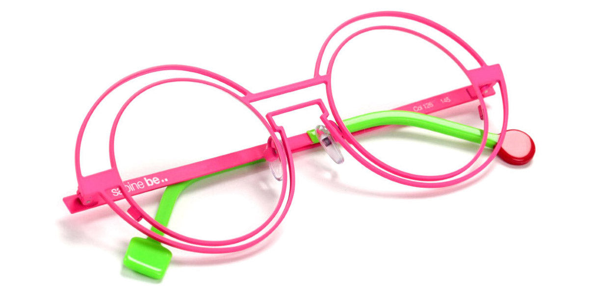 Sabine Be® Be Val De Loire Wire SB Be Val De Loire Wire 126 50 - Satin Neon Pink Eyeglasses