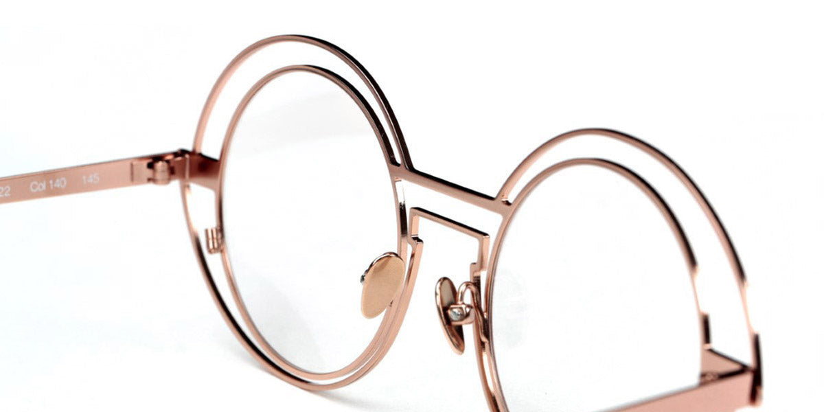 Sabine Be® Be Val De Loire Wire SB Be Val De Loire Wire 140 50 - Polished Rose Gold Eyeglasses