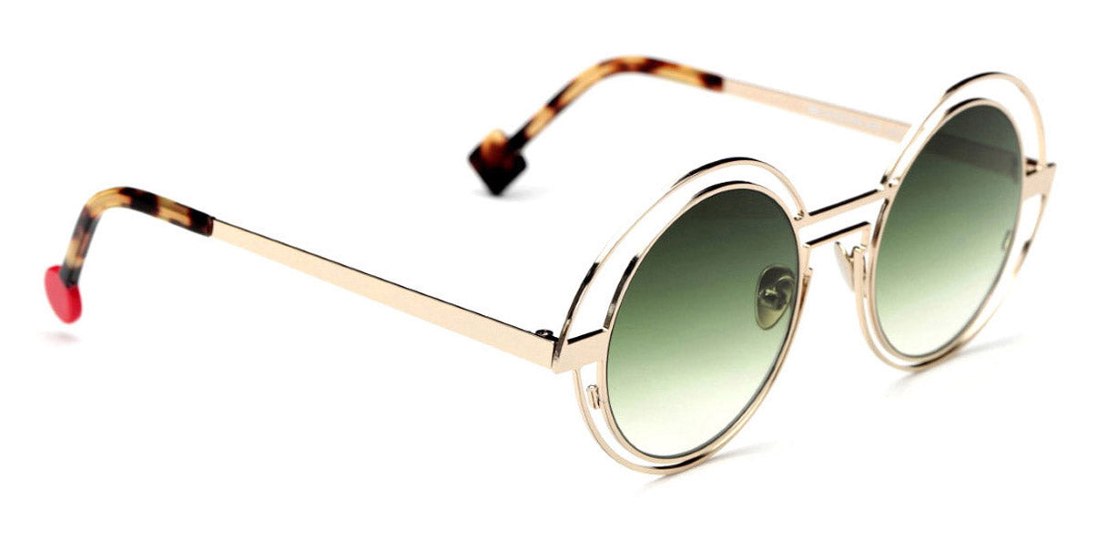 Sabine Be® Be Val De Loire Wire Sun SB Be Val De Loire Wire Sun 129 50 - Polished Pale Gold Sunglasses