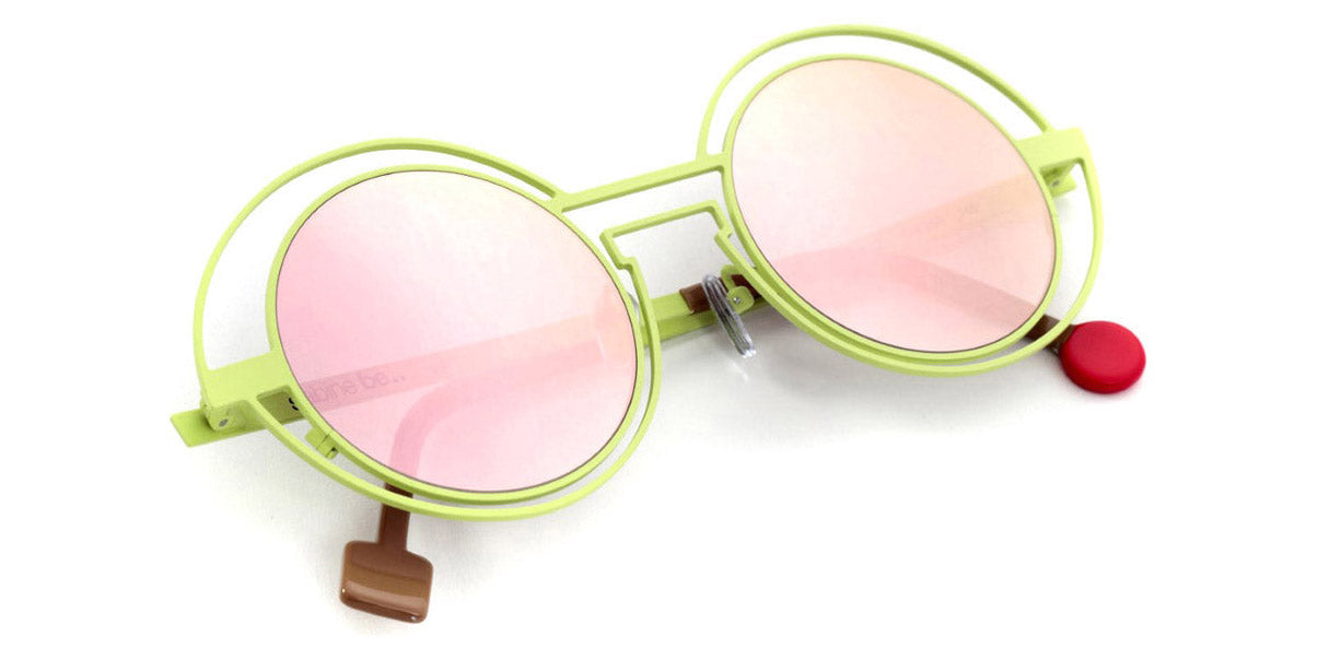 Sabine Be® Be Val De Loire Wire Sun SB Be Val De Loire Wire Sun 269 50 - Satin Pistachio Green Sunglasses