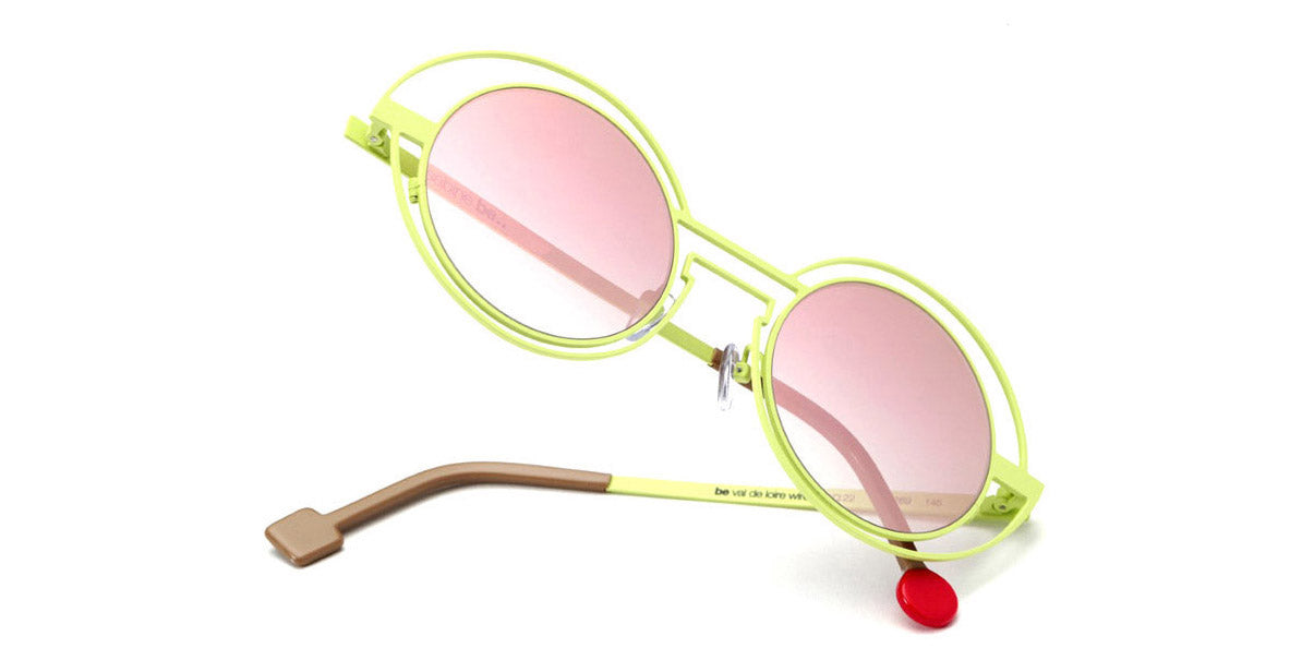 Sabine Be® Be Val De Loire Wire Sun SB Be Val De Loire Wire Sun 269 50 - Satin Pistachio Green Sunglasses