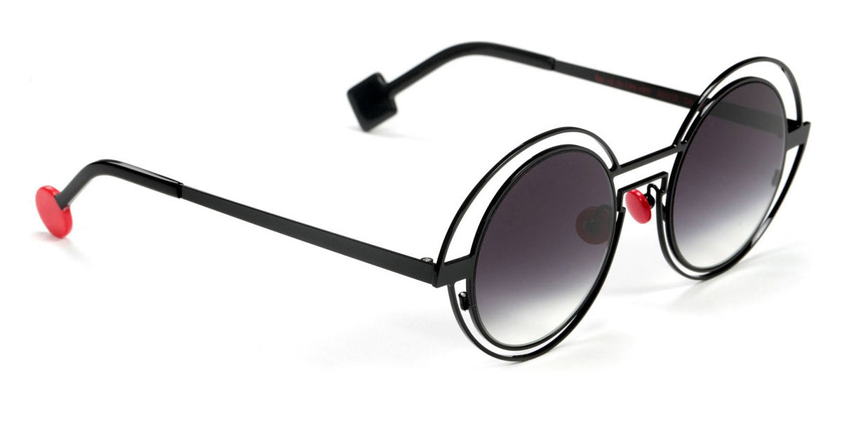 Sabine Be® Be Val De Loire Wire Sun SB Be Val De Loire Wire Sun black01 50 - Lacquered Black Sunglasses