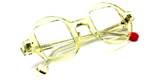 Sabine Be® Be Whaouh ! SB Be Whaouh 336 42 - Shiny Translucent Yellow Eyeglasses