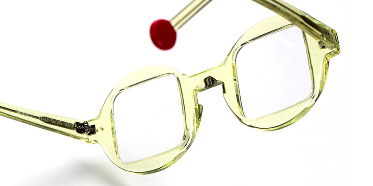 Sabine Be® Be Whaouh ! SB Be Whaouh 336 42 - Shiny Translucent Yellow Eyeglasses