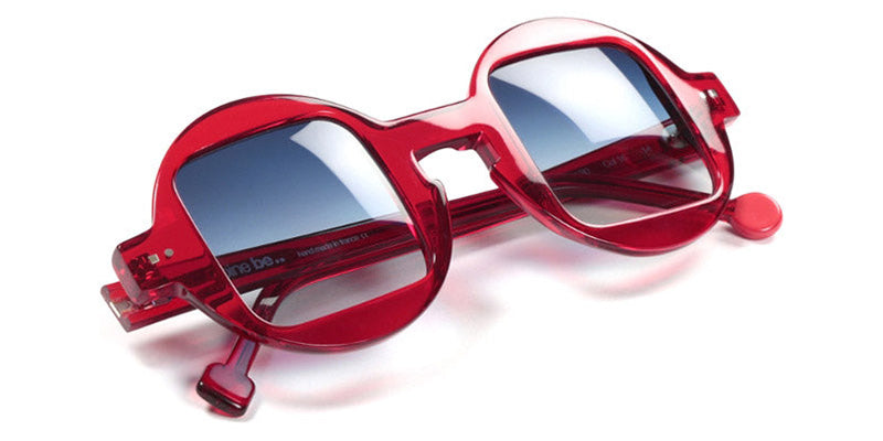 Sabine Be® Be Whaouh ! Sun SB Be Whaouh ! Sun 16 42 - Shiny Translucent Red Sunglasses