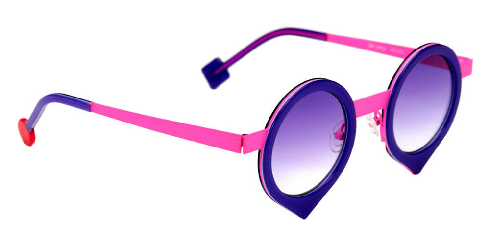 Sabine Be® Be Yang Sun SB Be Yang Sun 241 43 - Shiny Purple / Satin Neon Pink Sunglasses