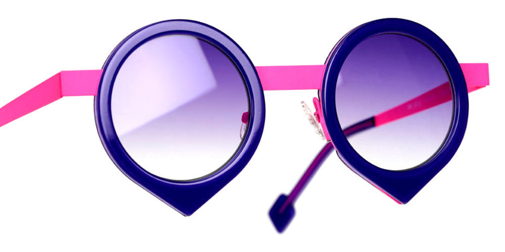 Sabine Be® Be Yang Sun SB Be Yang Sun 241 43 - Shiny Purple / Satin Neon Pink Sunglasses