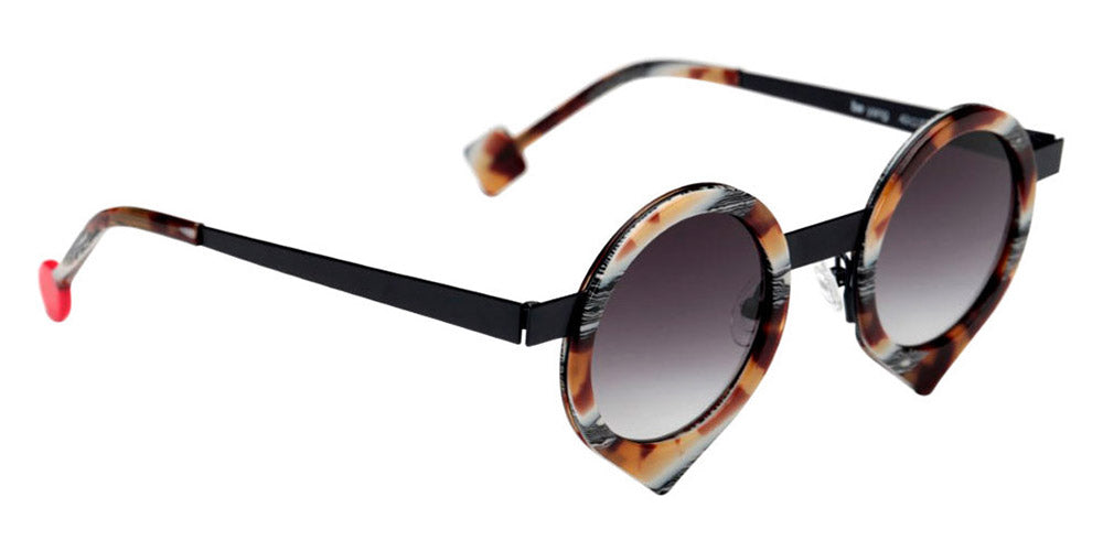 Sabine Be® Be Yang Sun SB Be Yang Sun 243 43 - Shiny Vintage Tortoise / Satin Shiny Navy Blue Sunglasses