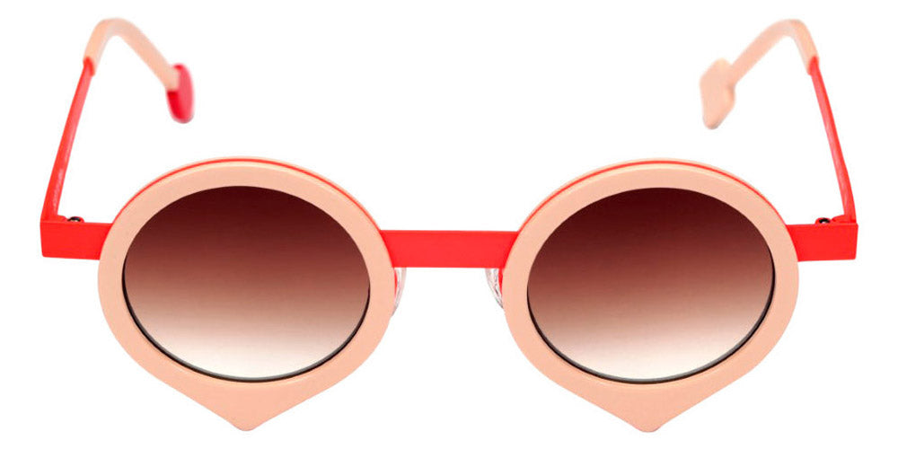 Sabine Be® Be Yang Sun SB Be Yang Sun 247 43 - Shiny Nude / Satin Neon Orange Sunglasses