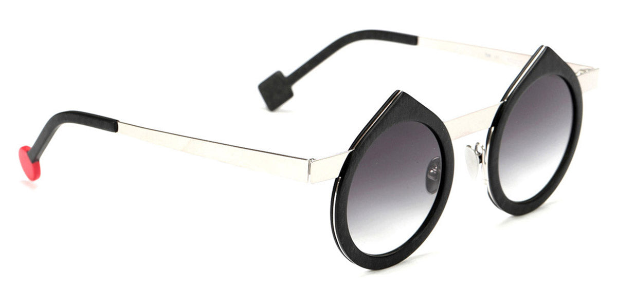 Sabine Be® Be Yin Sun SB Be Yin Sun 519 43 - Matt Marble Mouse Gray / Polished Palladium Sunglasses