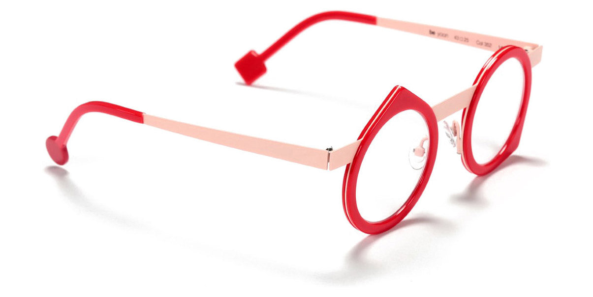 Sabine Be® Be Yoon SB Be Yoon 352 43 - Shiny Coral Satin / Satin Salmon Eyeglasses