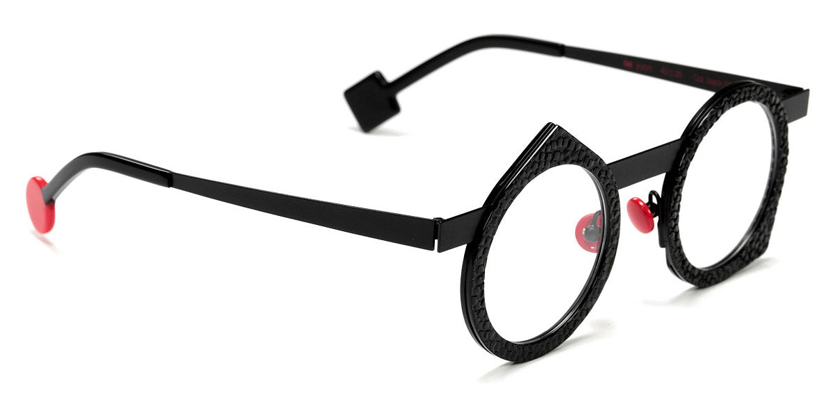 Sabine Be® Be Yoon SB Be Yoon black06 43 - Shiny Black Galucha / Satin Black Eyeglasses