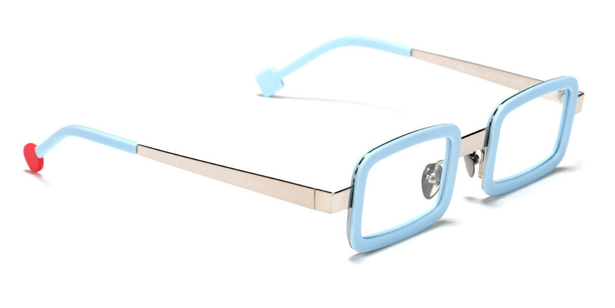 Sabine Be® Be Ziggy SB Be Ziggy 06-6 42 - Matt Baby Blue / Polished Palladium Eyeglasses