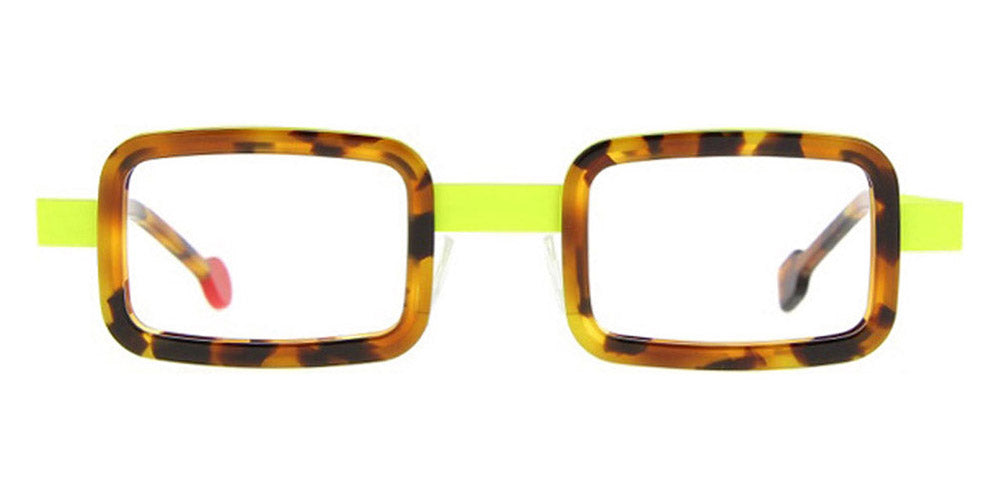 Sabine Be® Be Ziggy SB Be Ziggy 10 42 - Shiny Fawn Tortoise / Satin Neon Yellow Eyeglasses