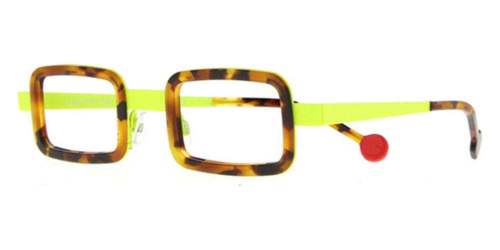 Sabine Be® Be Ziggy SB Be Ziggy 10 42 - Shiny Fawn Tortoise / Satin Neon Yellow Eyeglasses