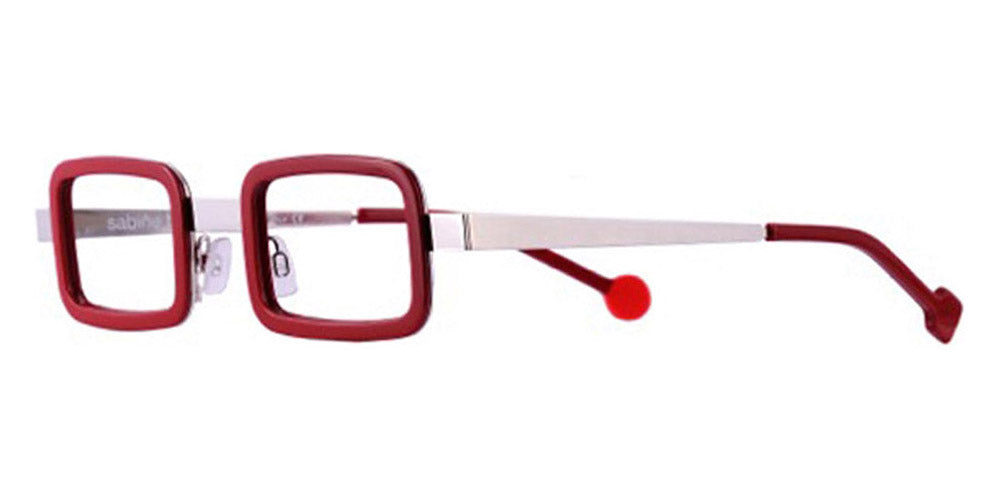 Sabine Be® Be Ziggy SB Be Ziggy 16 42 - Shiny Burgundy / Polished Palladium Eyeglasses