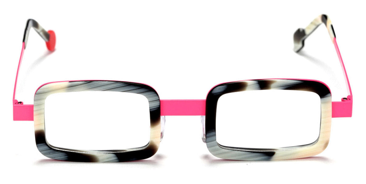 Sabine Be® Be Ziggy SB Be Ziggy 93-2 42 - Matt Horn / Neon Pink Satin Eyeglasses