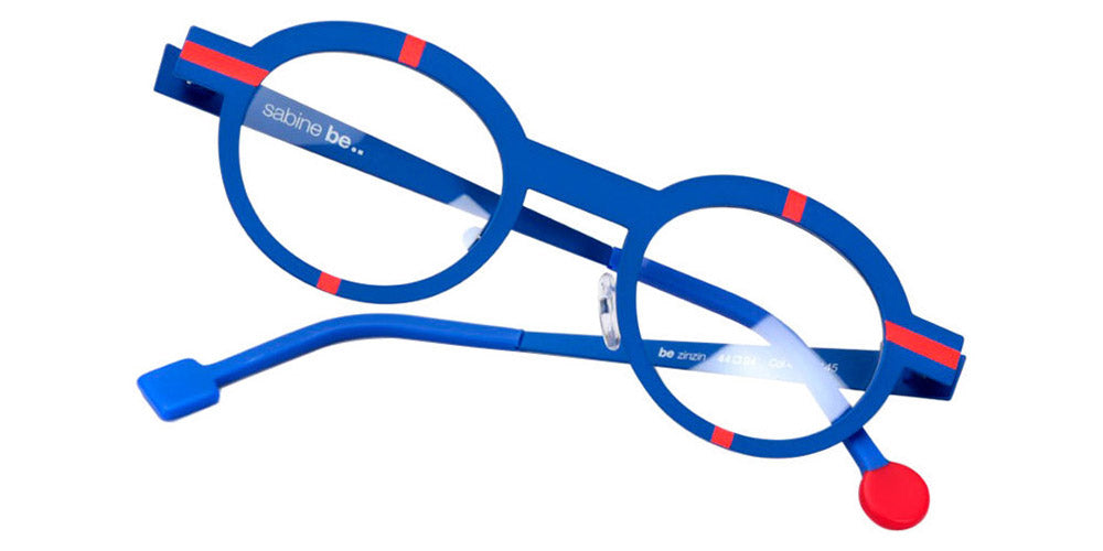 Sabine Be® Be Zinzin SB Be Zinzin 424 44 - Satin Majorelle Blue / Satin Neon Orange Eyeglasses