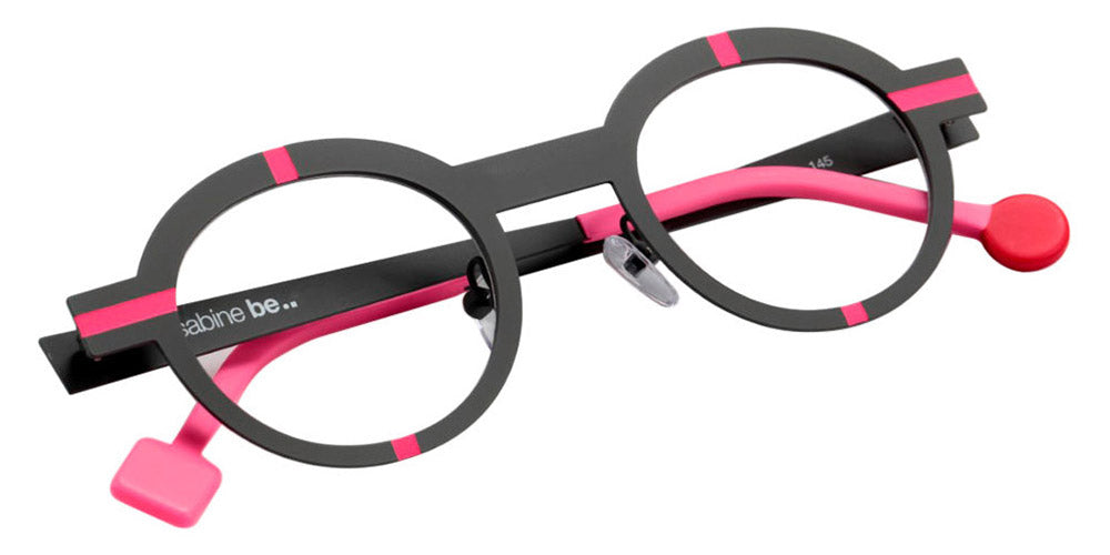 Sabine Be® Be Zinzin SB Be Zinzin 427 44 - Satin Taupe / Satin Neon Pink Eyeglasses