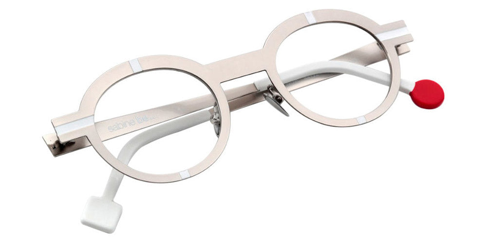 Sabine Be® Be Zinzin SB Be Zinzin 429 44 - Polished Palladium / Satin White Eyeglasses